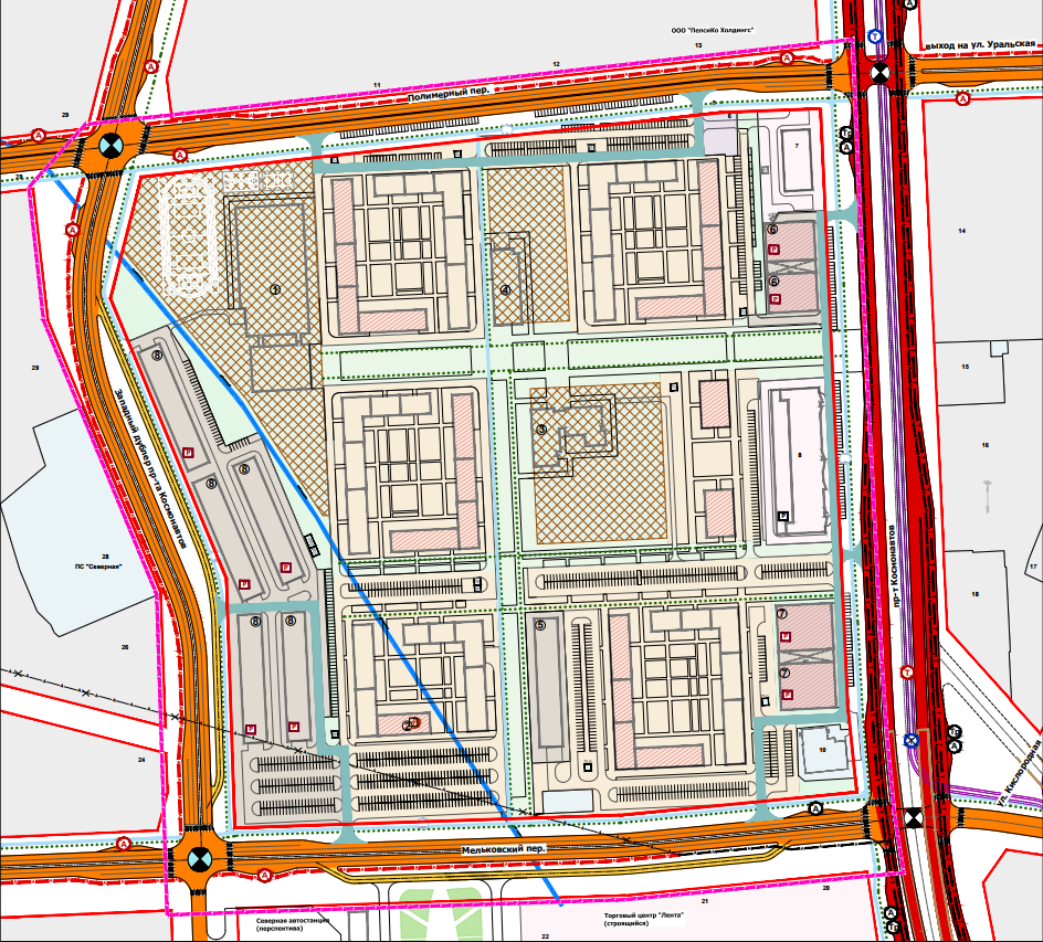 План застройки пик екатеринбург