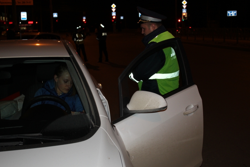 В День Победы в Екатеринбурге поймали 13 нетрезвых водителей