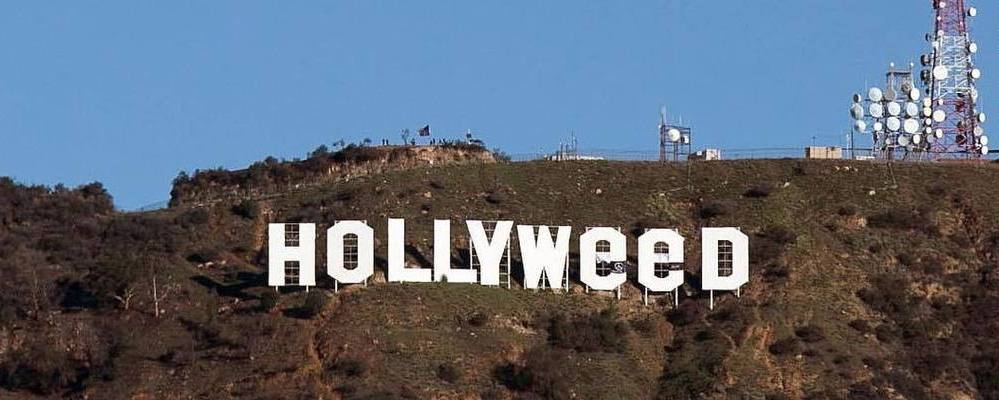 «Святая травка»: знаменитую надпись «Hollywood» в Калифорнии превратили в памятник марихуане