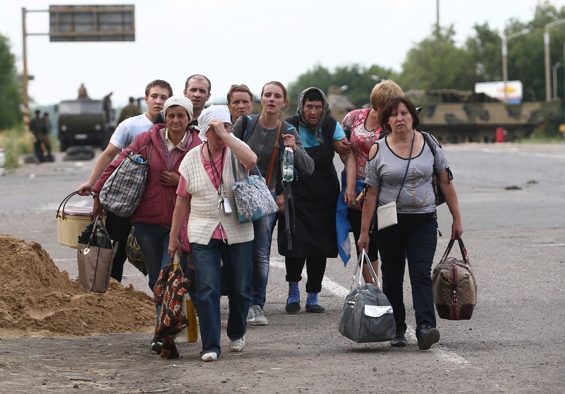 Чиновники запутались, сколько украинских беженцев перебрались в Россию