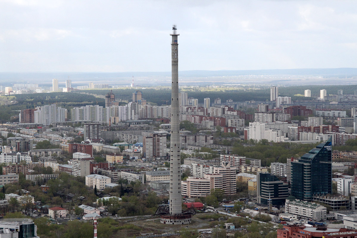 Телебашня екатеринбург проект