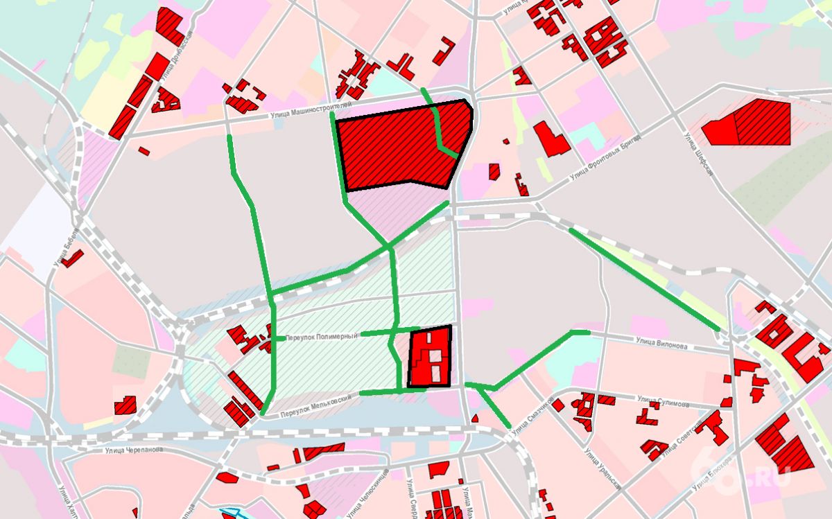 Екатеринбург 2023 план застройки