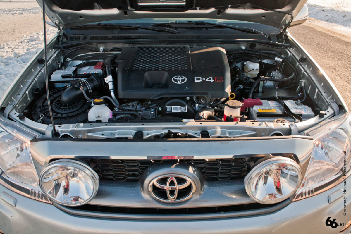 Toyota Hilux: Крепость и выдержка