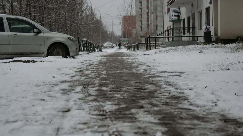 Снегопад и серое небо. В Екатеринбурге на неделе ожидается стабильный минус