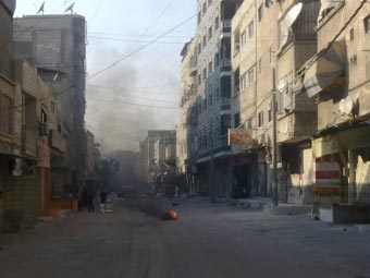 Власти Сирии давят мятеж бронетехникой