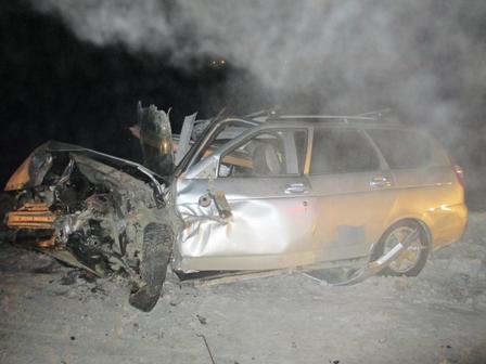 На Тюменском тракте столкнулись два ВАЗа, водитель одного из них погиб