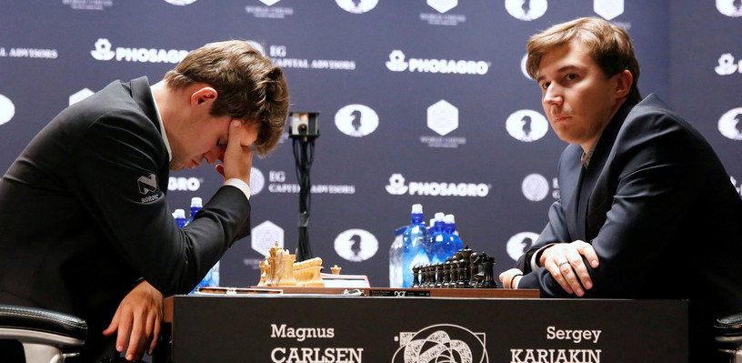 Гроссмейстер из Екатеринбурга одержал первую победу в матче за шахматную корону
