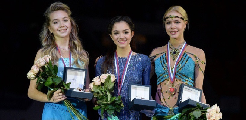 Российские фигуристки заняли все призовые места на чемпионате Европы