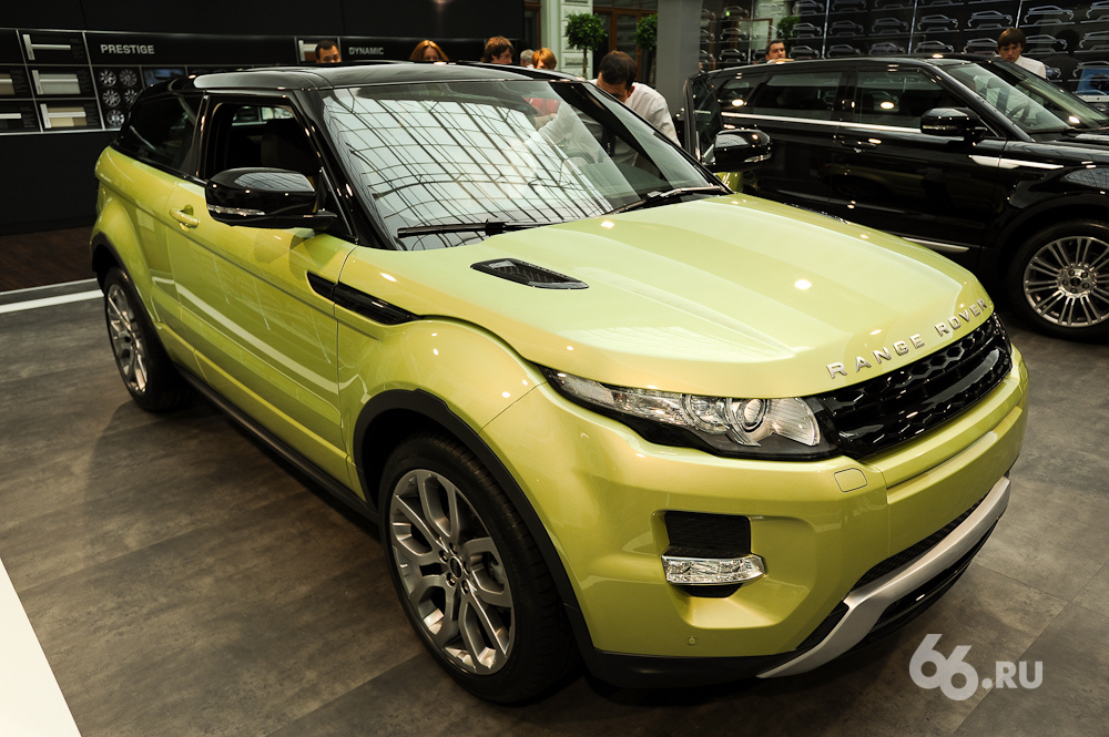 Range Rover Evoque добрался до России