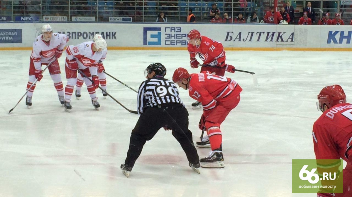 «Автомобилист» проиграл «Спартаку» в овертайме