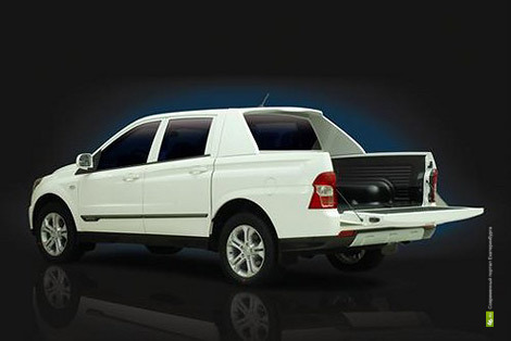 Нашемарка: новый пикап SsangYong будут собирать в России