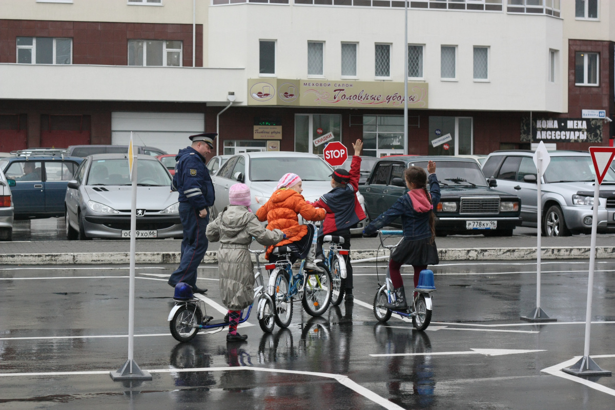Первый детский автогородок появился в Екатеринбурге