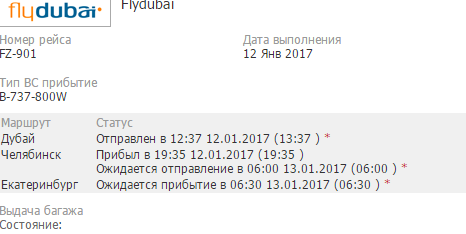 Летевший из Дубая в Екатеринбург Boeing 737 экстренно сел в Челябинске