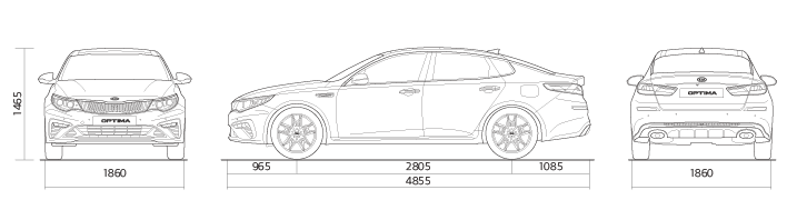 Рисунок киа к5